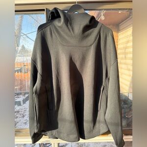 Free People Charcoal High-Neck Jacket